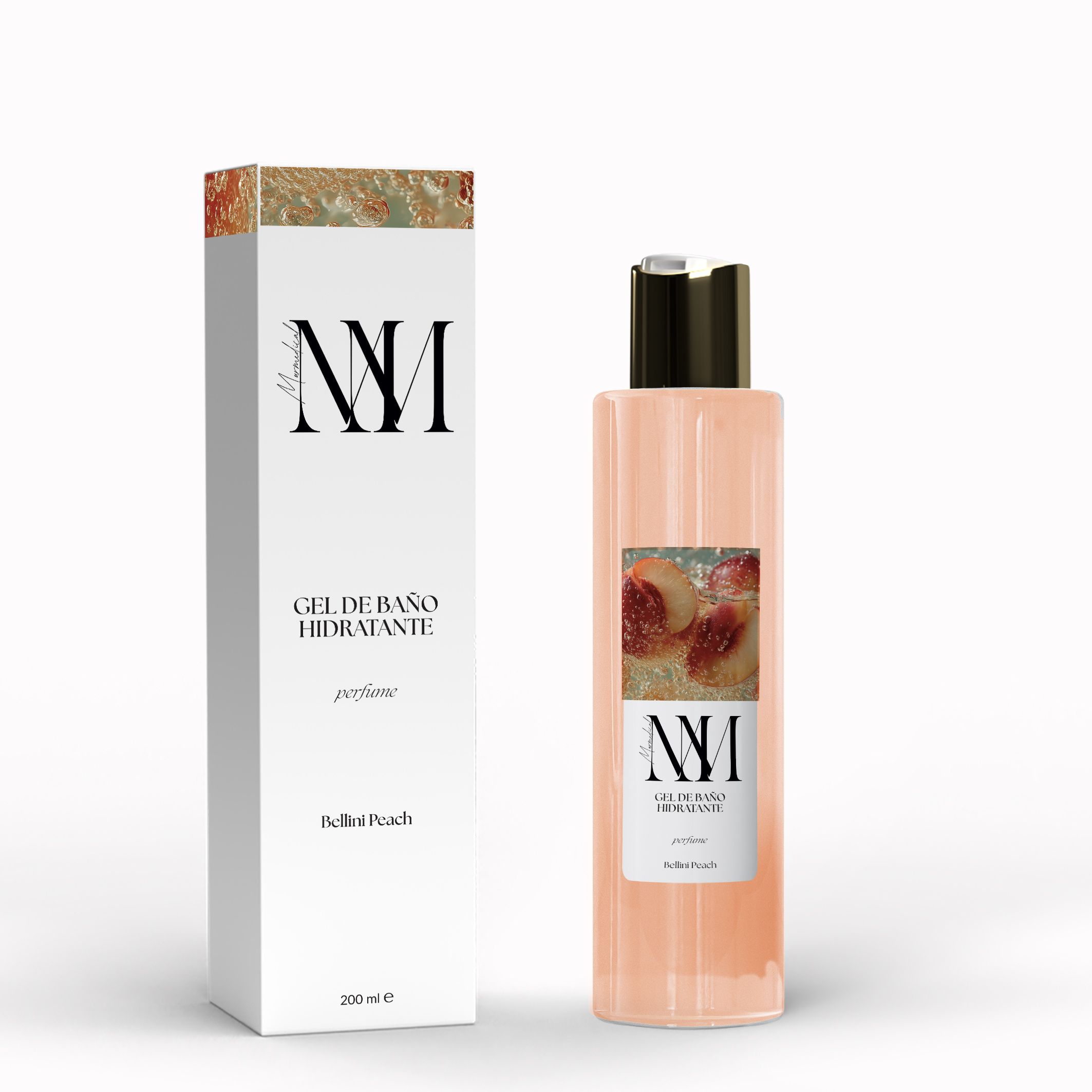 GEL DE BAÑO HIDRATANTE BELLINI PEACH 200 ML