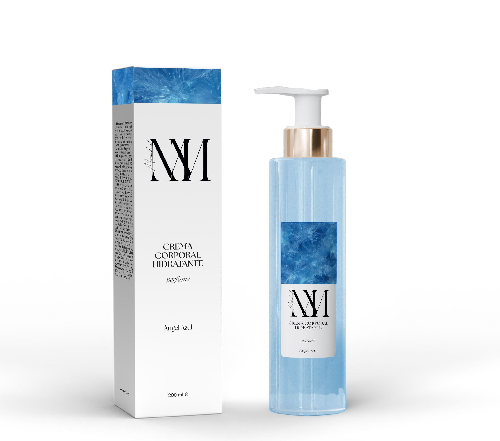 CREMA CORPORAL HIDRATANTE ANGEL AZUL 200 ML