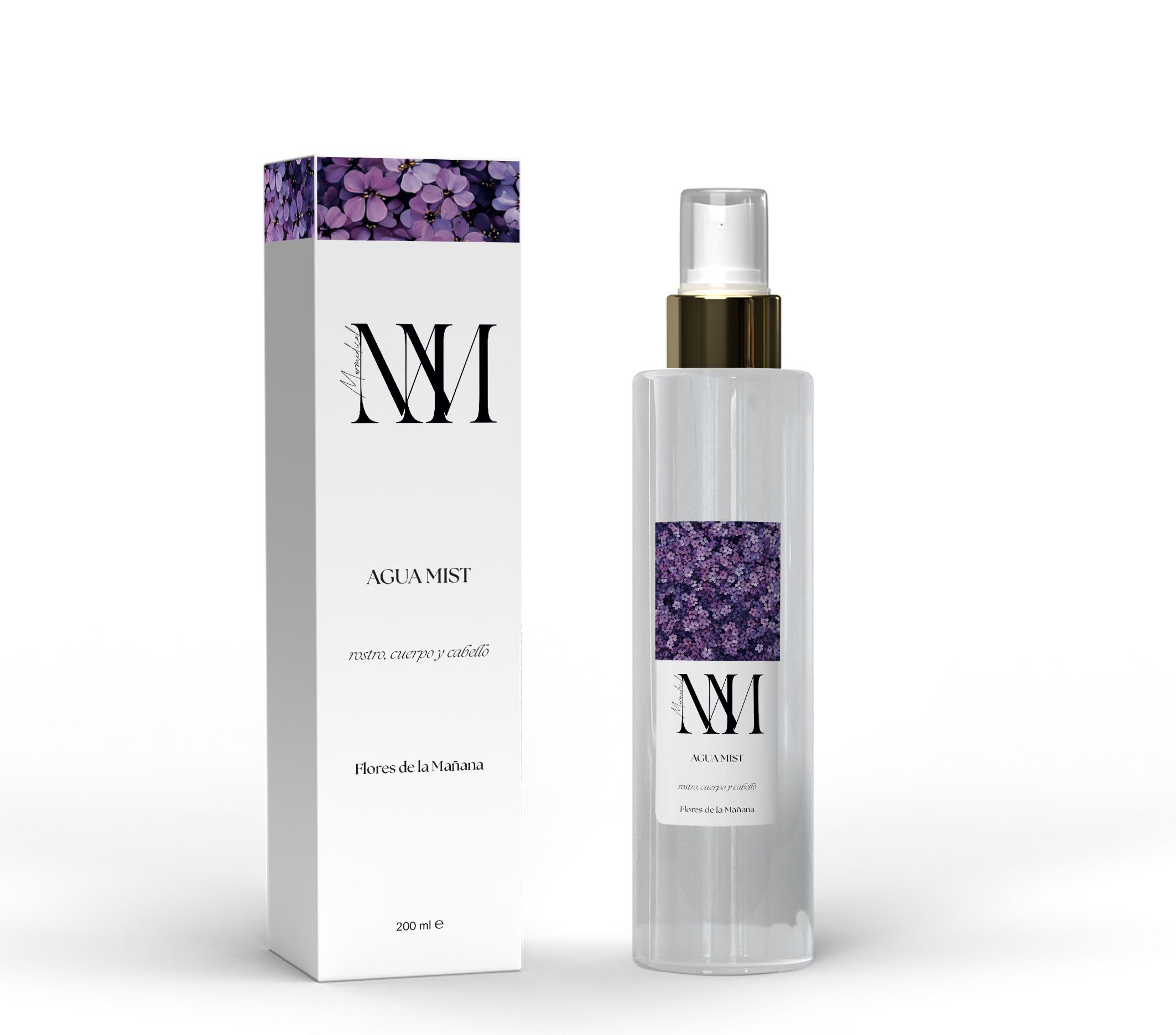 AGUA MIST FLORES DE LA MAÑANA, ROSTRO, CUERPO Y CABELLO 200 ML